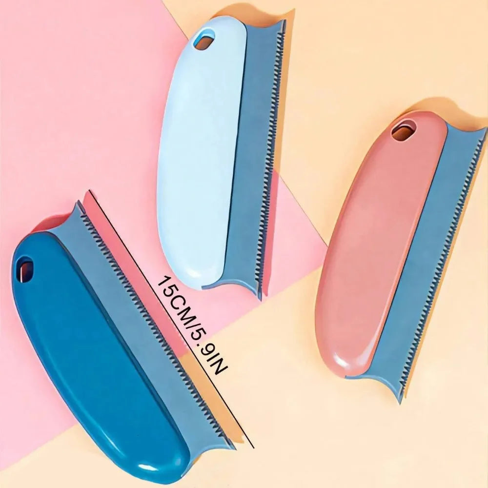 Gentle Pet Hair Remover Brush for Furniture and Clothes