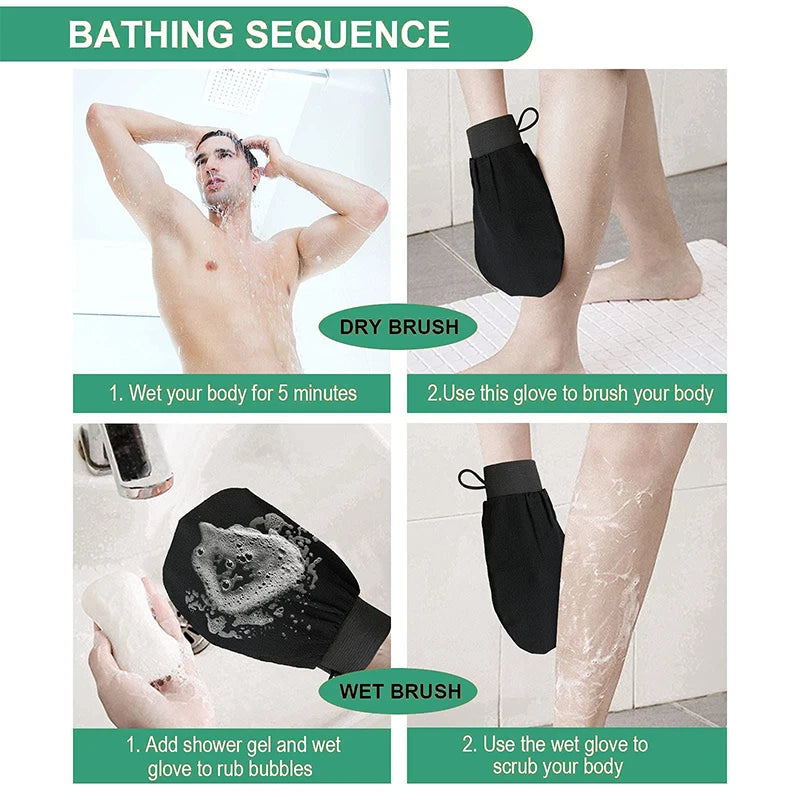 Moroccan Hammam Exfoliating Bath Scrub Glove