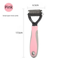 Dog Cat Hair Remover Brush for Matted and Curly Coats