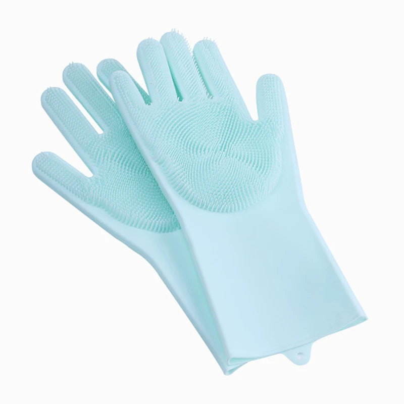 Pet Grooming Bath Glove Hair Remover Mitt for Dogs Cats