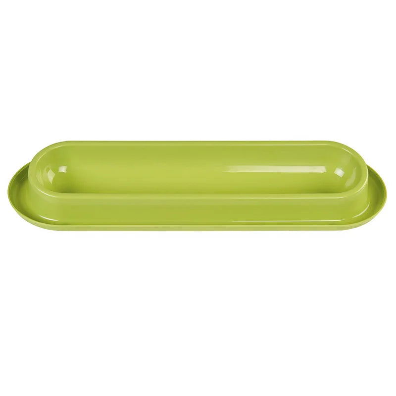 15-Degree Slanted Anti-Ant Non-Slip Pet Feeder Bowl Cats Dogs