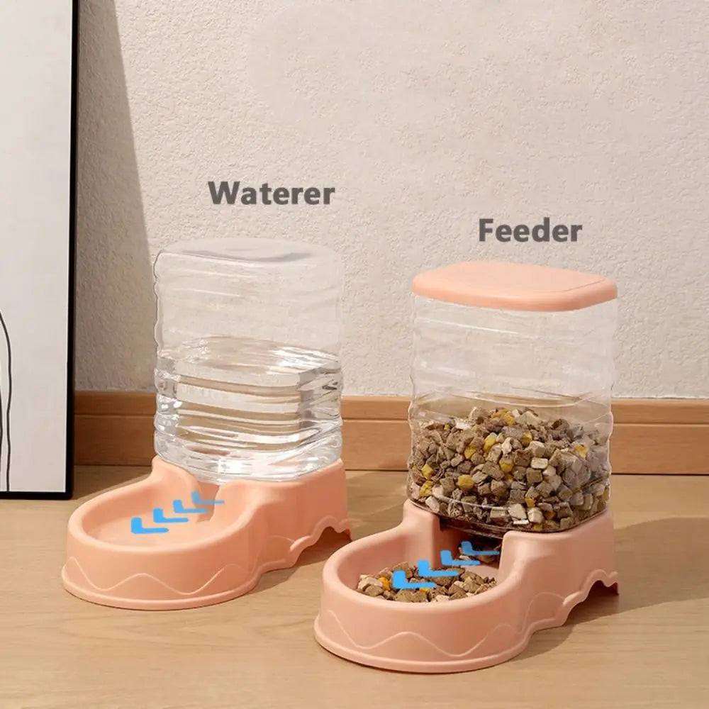 3.8L PP Pet Water Fountain Automatic Food Dispenser Cats Dogs