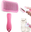 Long Hair Dog Grooming Comb Bath Brush Hair Remover