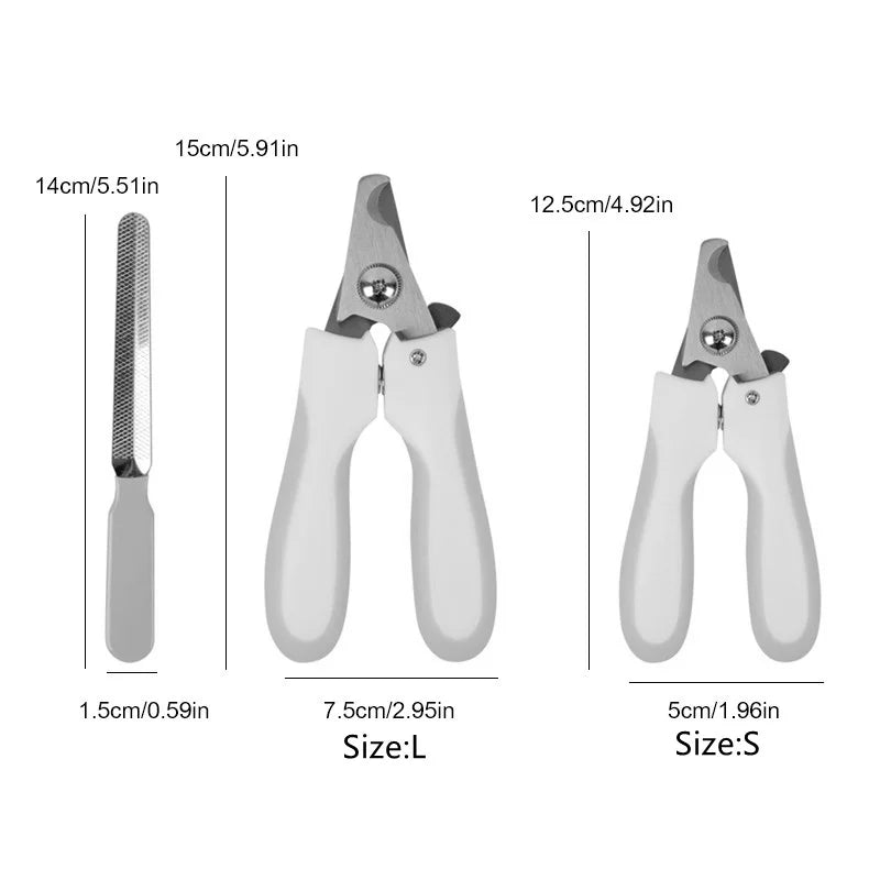 Pet Nail Clipper Claw Care Grooming Tool for Dogs Cats