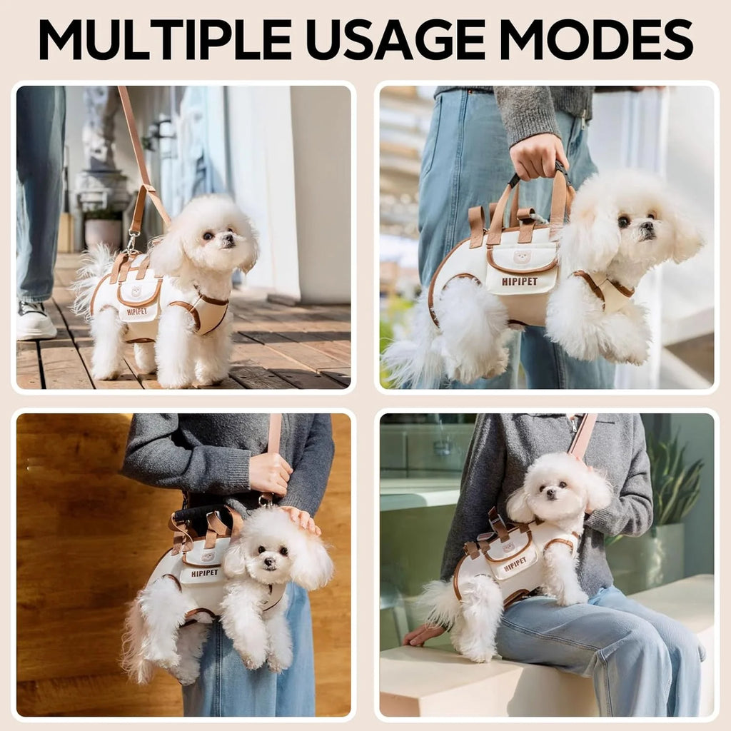 Cute Dog Backpack Carrier for Small Medium Pets
