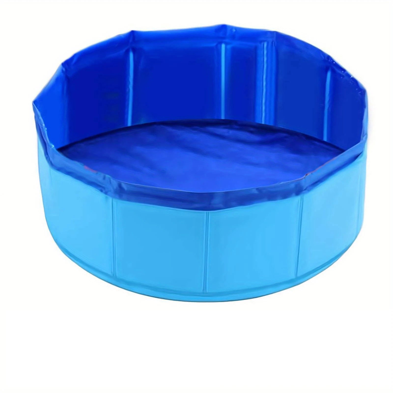 Outdoor Blue Water Play Pool for Pets | PawJoyKwT