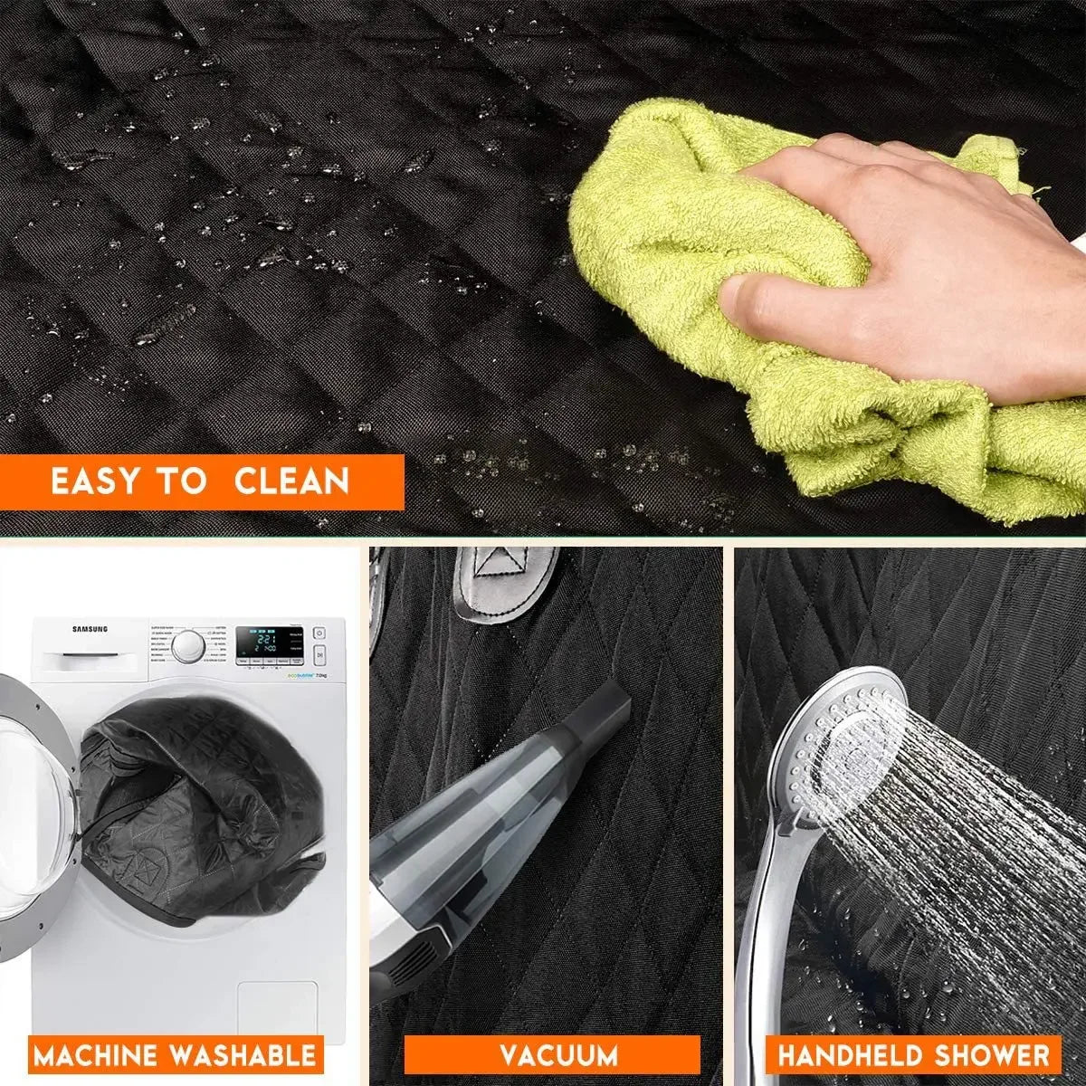 Waterproof Dog Car Rear Seat Cover Hammock