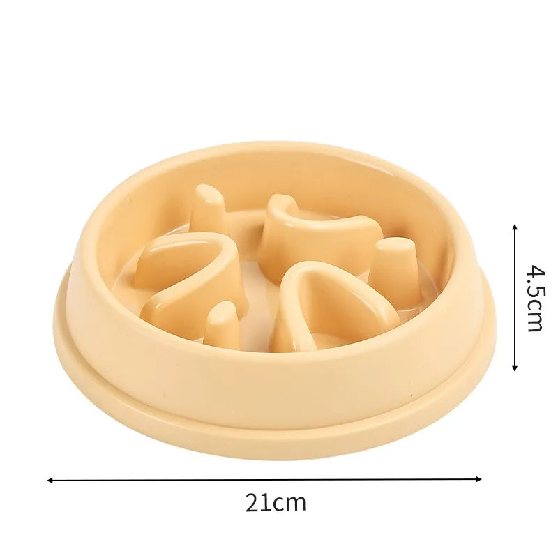 Anti-Choking Slow Feeder Bowl Small Medium Dogs