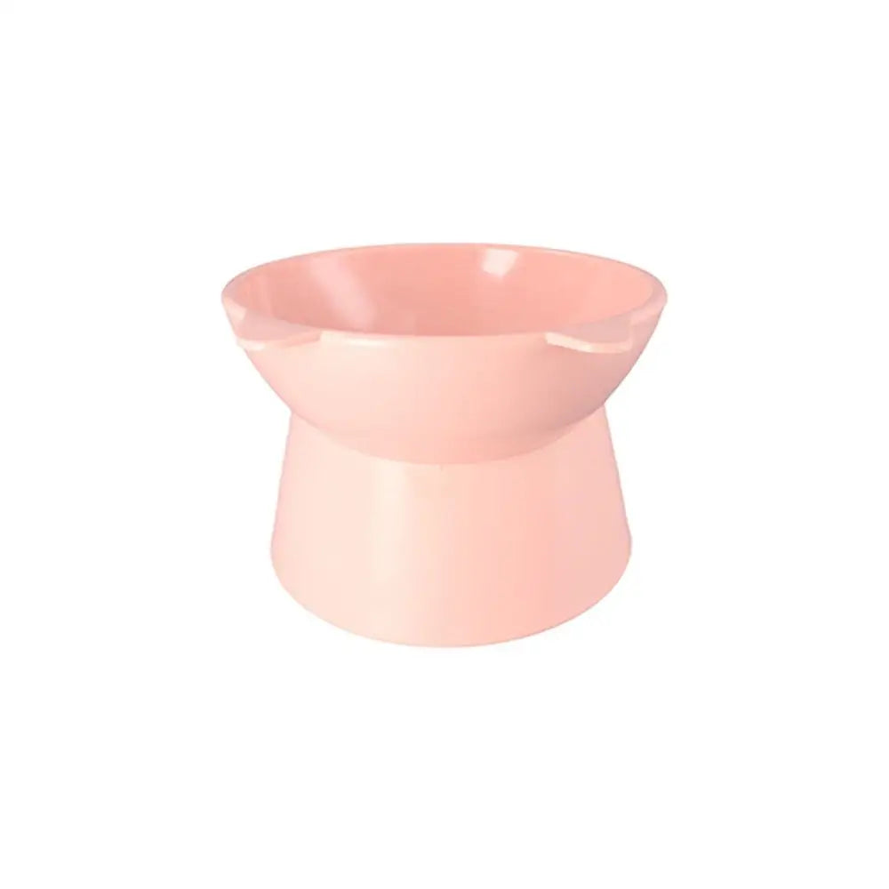 Slanted Elevated Dog Cat Feeder Bowl Food Water Feeding Cup