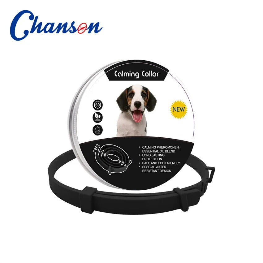 Pet Calming Collar Anxiety Pheromone Cats Dogs Adjustable
