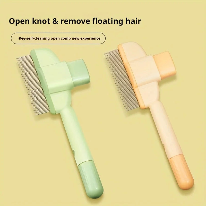 Long Hair Dog Cat Grooming Care Comb Bath Brush