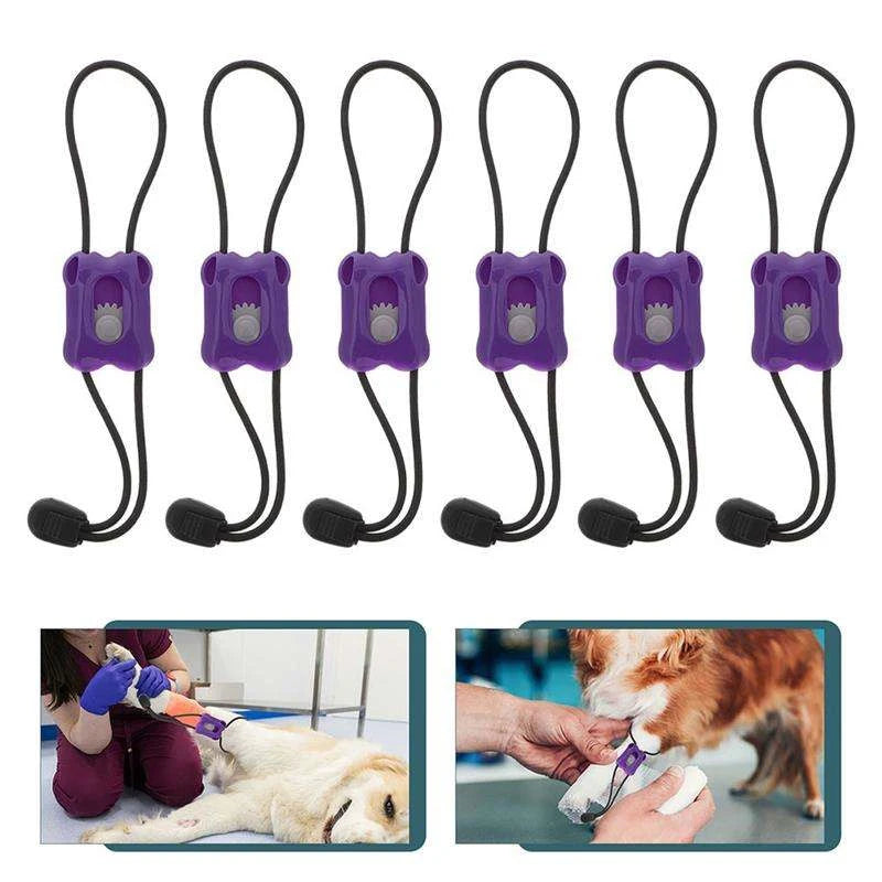 Plastic Pet Tourniquet Band for Cats Dogs Veterinary Supplies