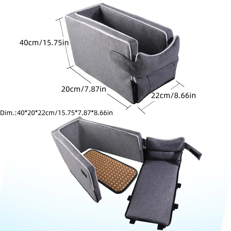 PawJoy Essential Pet Car Bed Mat | Comfortable Car Seat Cover USA