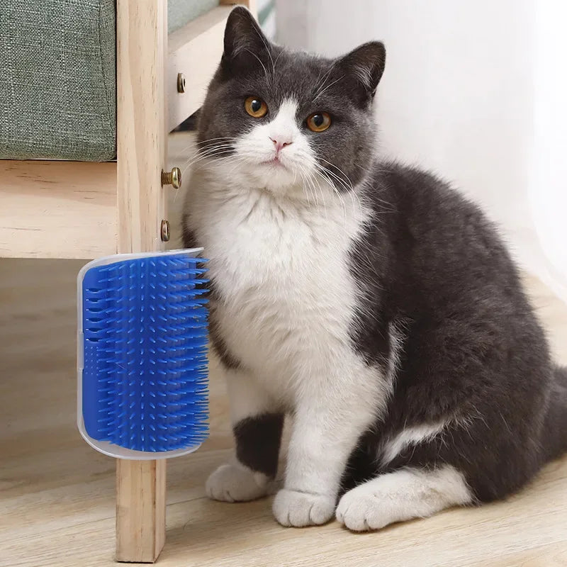 Cat Corner Scratcher with Catnip
