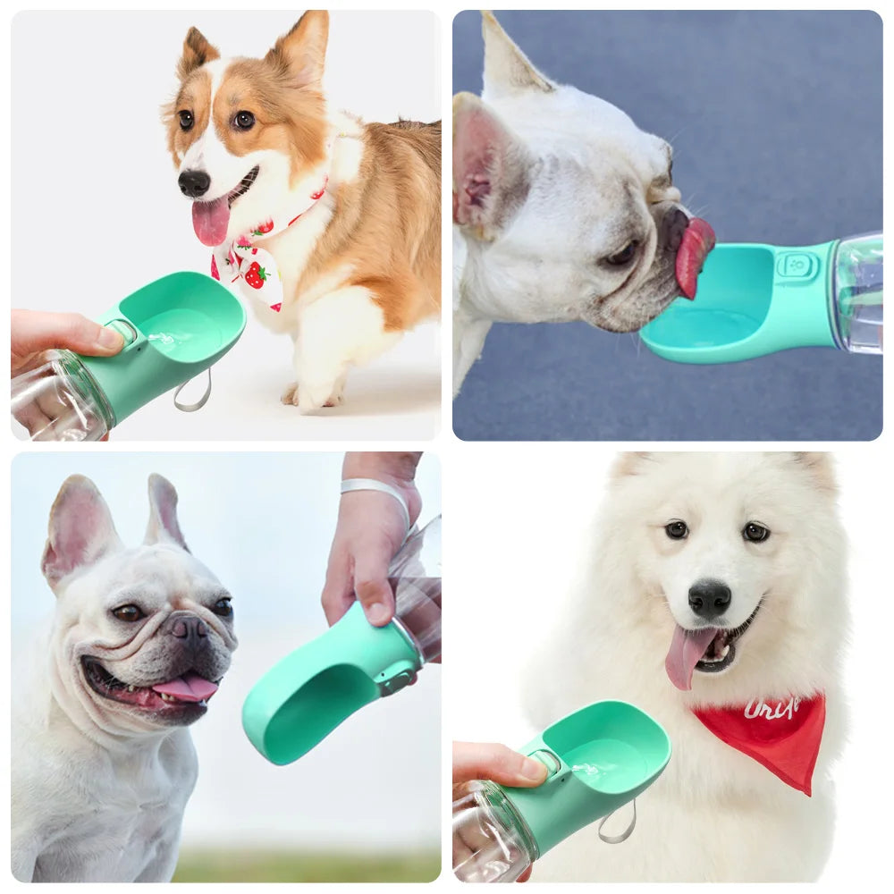 Portable Leakproof Water Bottle for Dogs — All Breeds