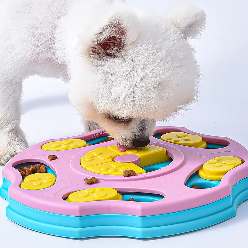 Dog Puzzle IQ Slow Feeder Interactive Toy