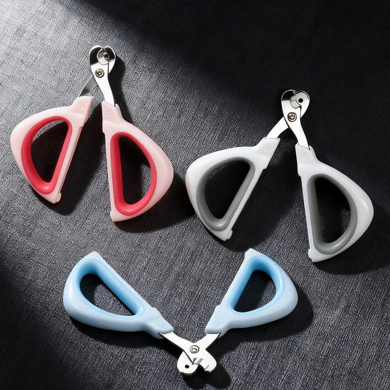 Round Hole Cat Nail Clippers Pet Kitten Beginner Dog Claw Trimmer