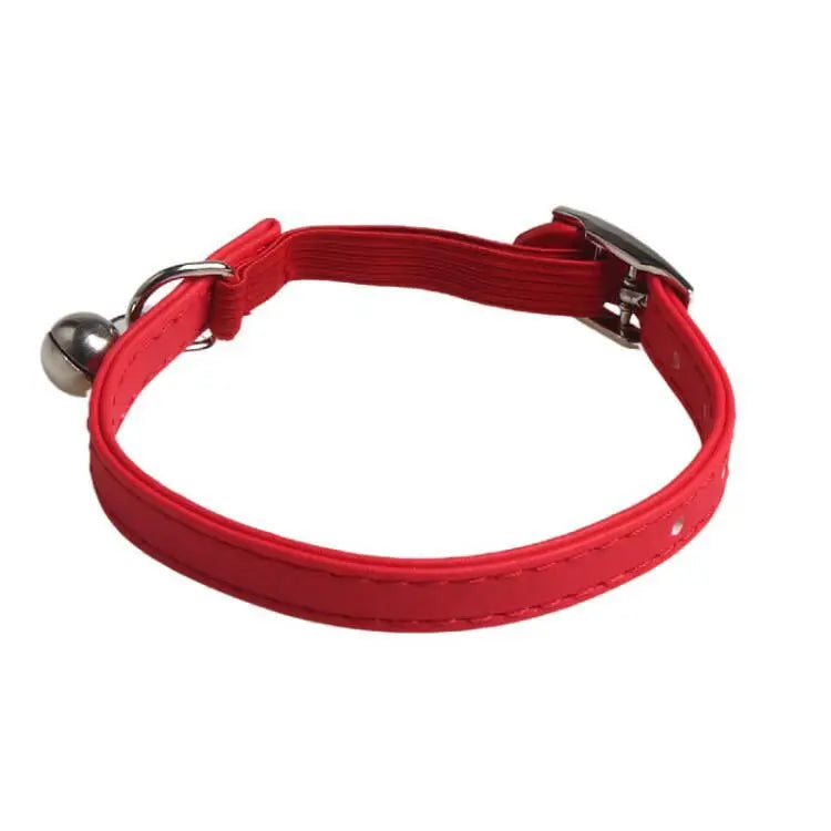 Cute Macaroon Cat Collar Elastic Bell Adjustable Kitten