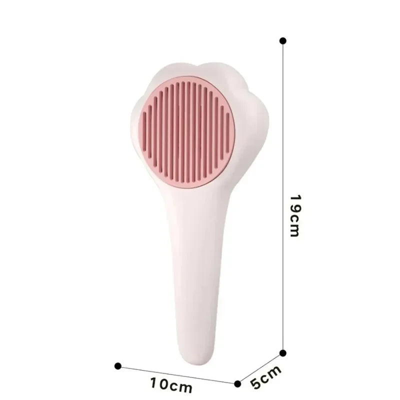 Gentle Pet Grooming Brush Cat Claw Comb Soft Touch Hair Removal