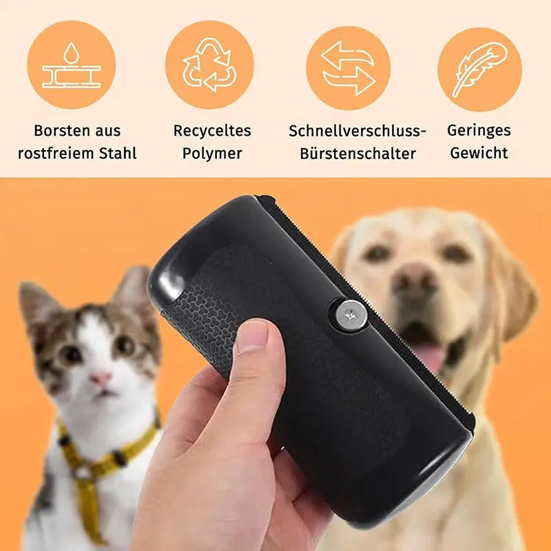 Professional Deshedding Brush Ergonomic Grooming Tool for Pets