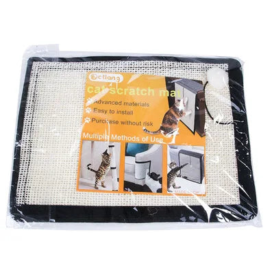 Sisal Cat Scratcher Mat for Sofa - Durable Furniture Protector Pad