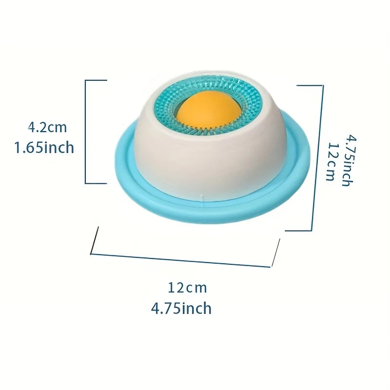 Yogurt Lick Mat Slow Feeder Dental Health Interactive Pet Bowl