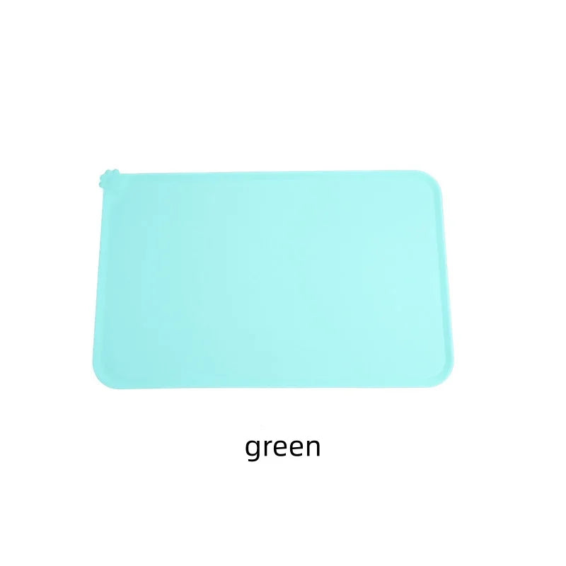 Non-Stick Waterproof Silicone Pet Bowl Feeding Pad Mat