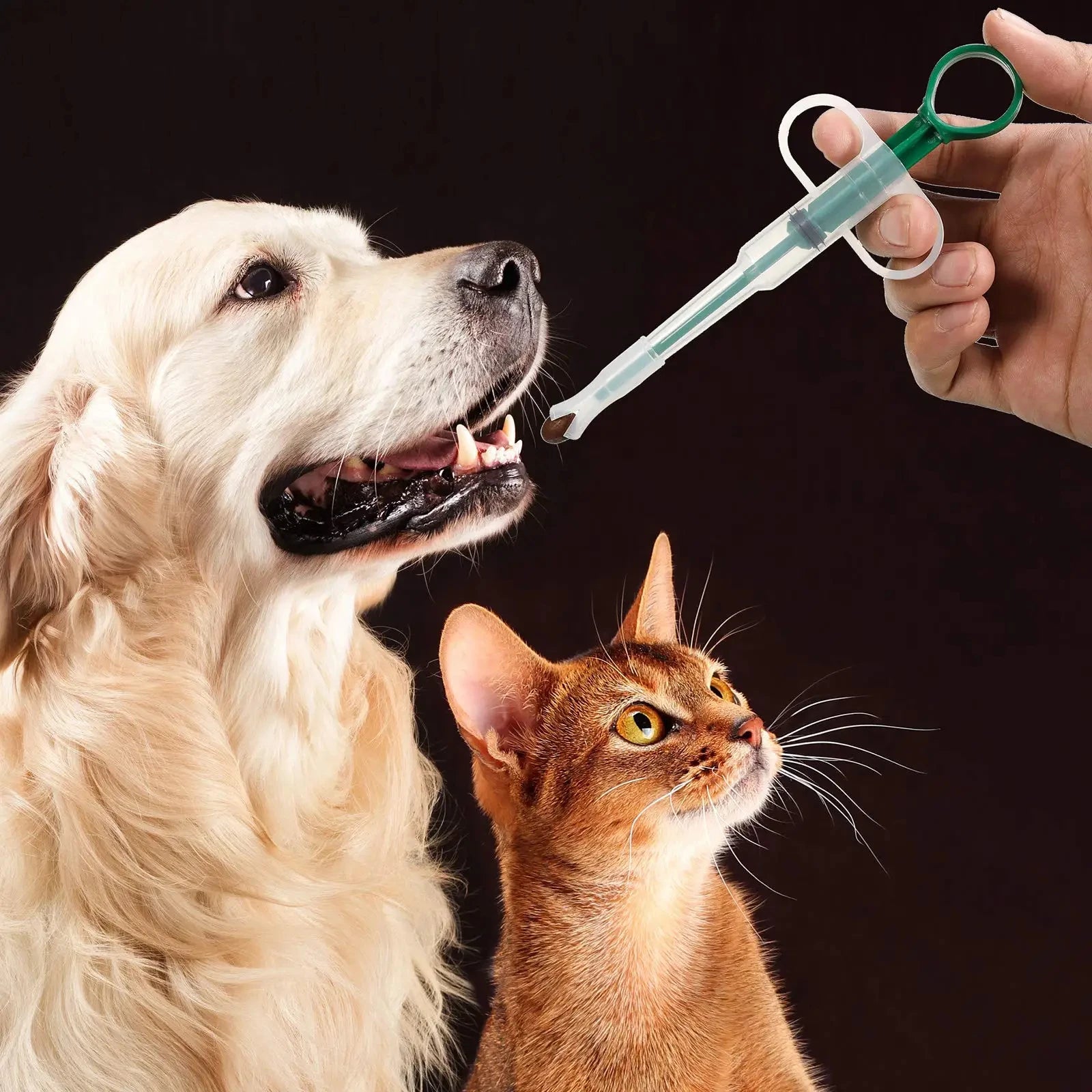Pet Pill Dispenser Stick for Cats & Dogs Medication Feeder