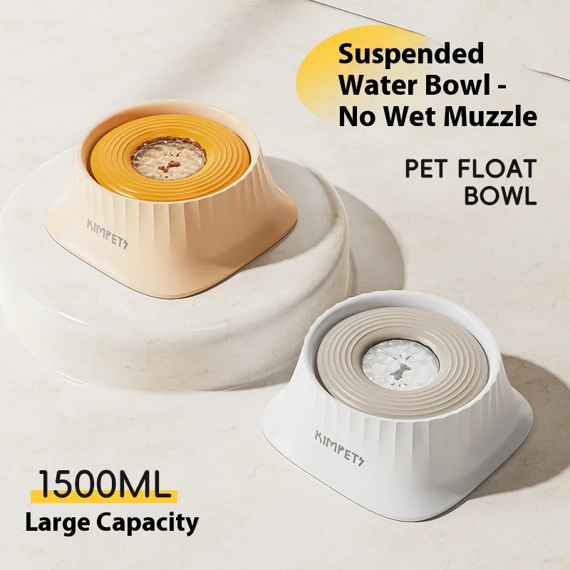 Floating Non-Spill Slow Feeder Dog Bowl