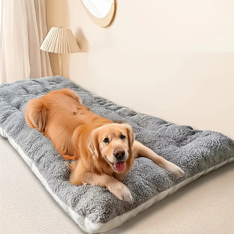 Extra Large Plush Dog Bed Sofa Soft Polyester Mat