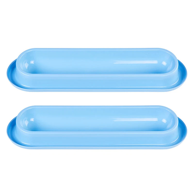 15-Degree Slanted Anti-Ant Non-Slip Pet Feeder Bowl Cats Dogs