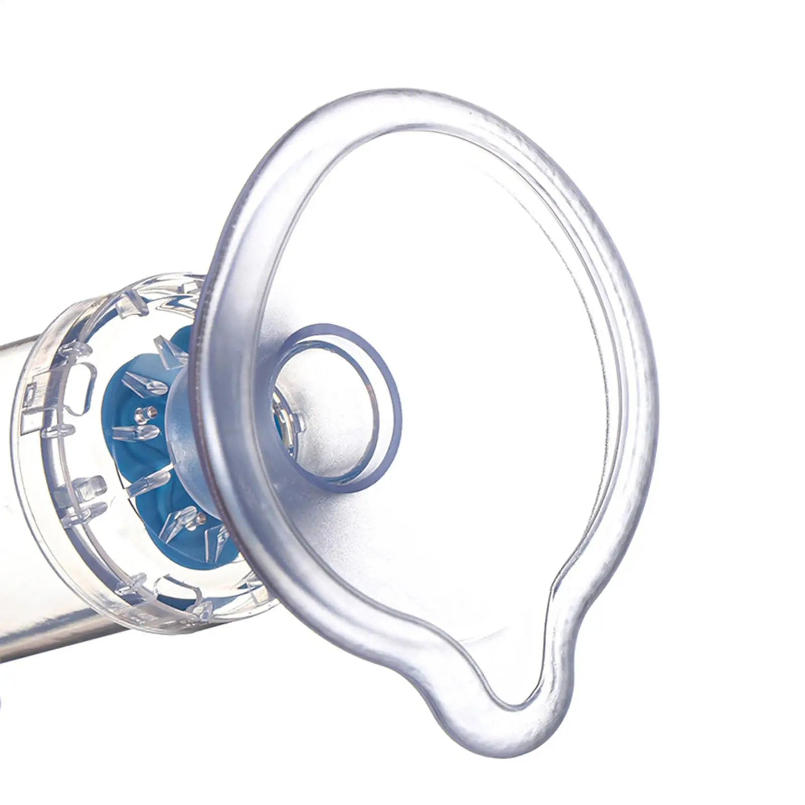 Portable Pet Nebulizer Chamber with PVC Mask for Cats & Dogs