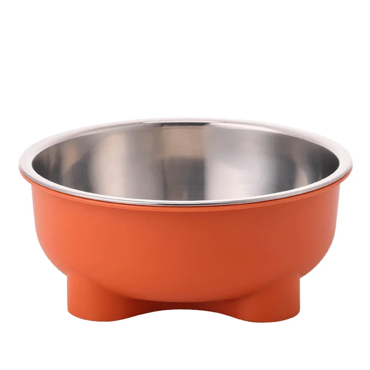 Four-Legged Stainless Steel Anti-Slip Dog & Cat Bowl