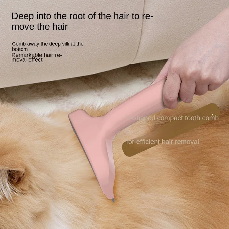 Premium Pet Hair Remover Brush Grooming Tool for Home Travel