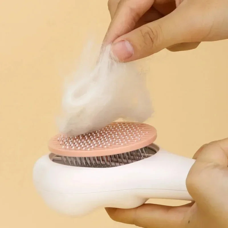 Cute Cat Paw Grooming Brush Massage Comb Hair Removal Cats Dogs