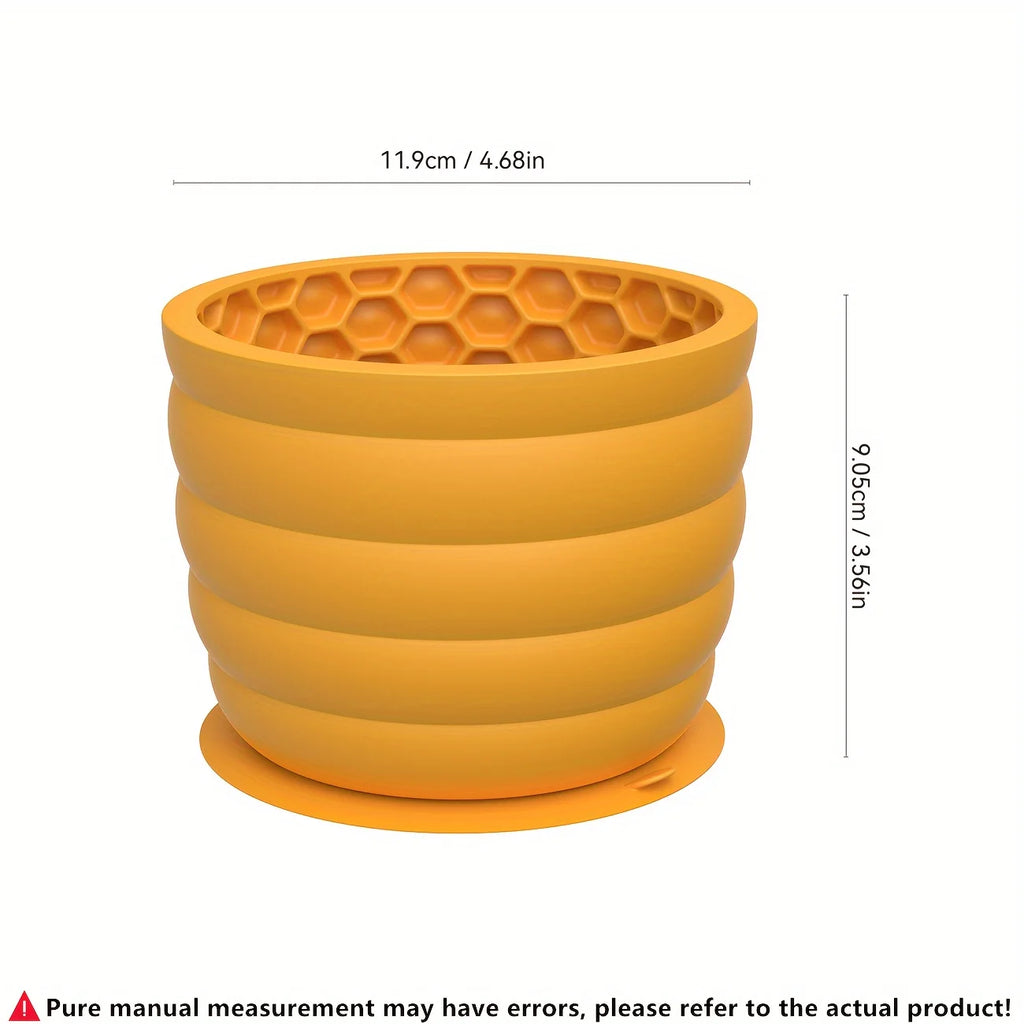 Silicone Slow Feeder Dog Bowl Suction Cup