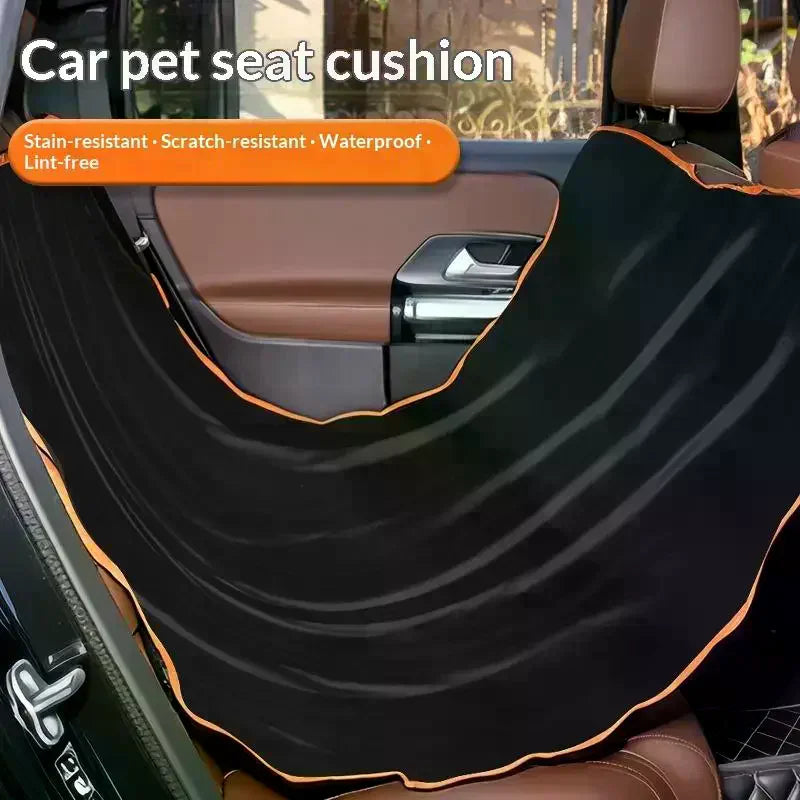 Portable Pet Car Mat Dog Cat Rear Seat Waterproof Protector Travel Cover