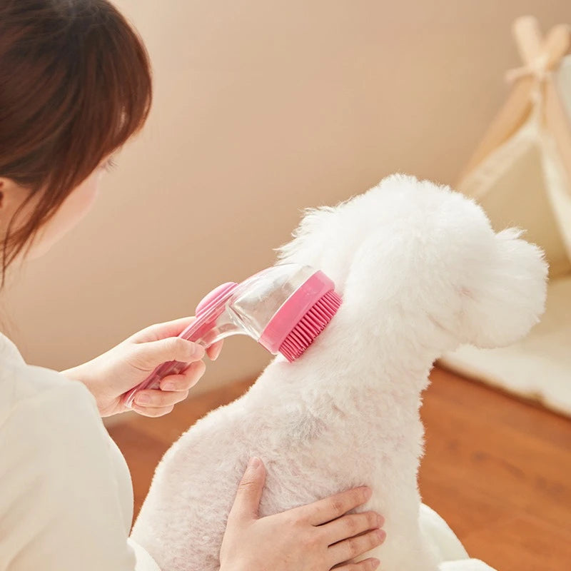 Silicone Pet Grooming Gloves Cats Hair Brush Bathe Dogs Cleaning Hair Removal