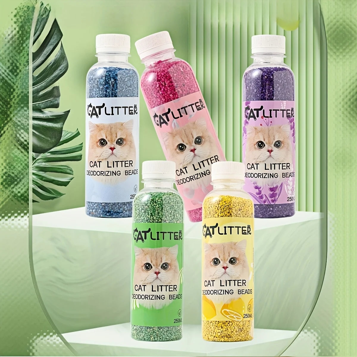 Cat Litter Deodorizing Beads Odor Remover Home Freshener