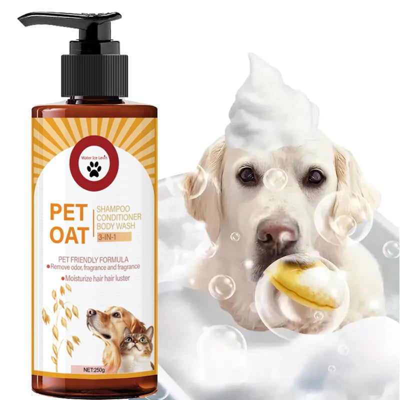 Premium Pet Shampoo for Soft, Odor-Free & Shiny Coat