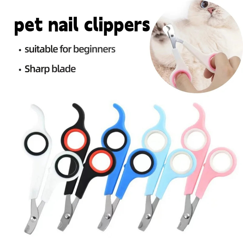 Professional Cat Dog Nail Scissors Toe Claw Trimmer