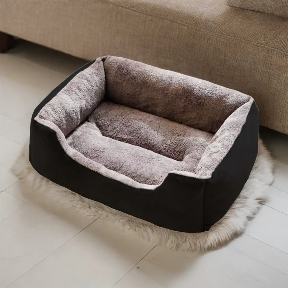 Cat Kitten Basket Bed – Cozy Pet House Habitat