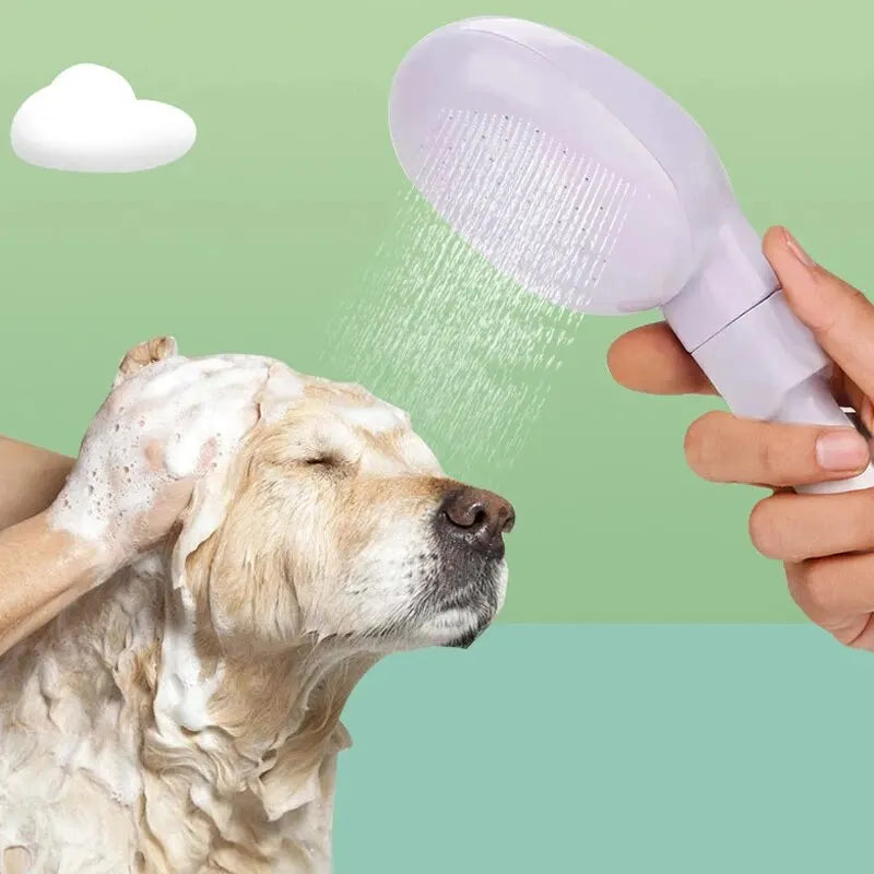 Pet Dog Bath Head Puppy Grooming Washing Sprayer Extra Long Tube Massage