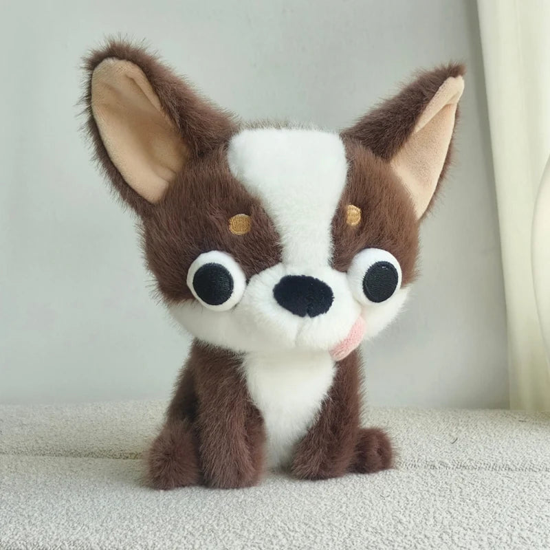 Realistic Chihuahua Plush Toy Soft Stuffed Puppy Kawaii Gift