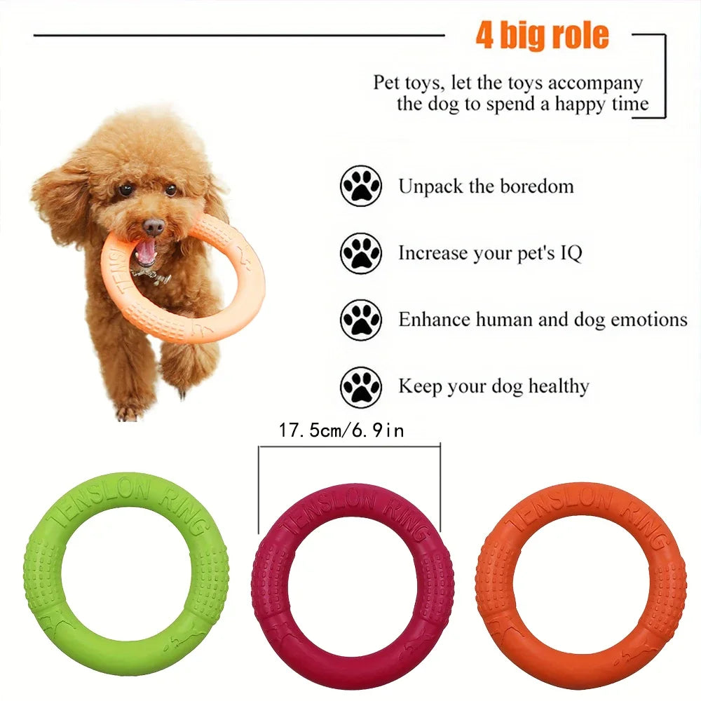 Outdoor Sport Flying Disc Interactive Training Toy for Dogs