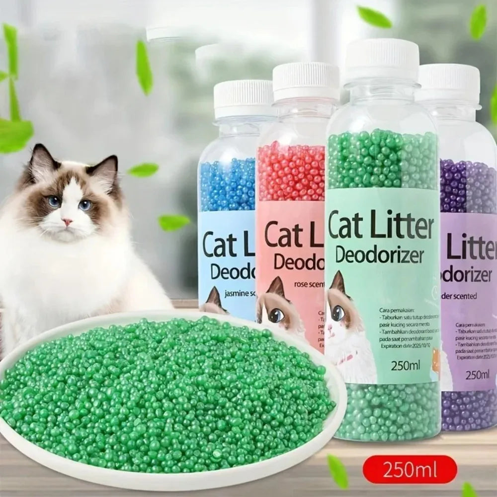 Cat Litter Deodorant Beads 6 Flavors Odor Absorbing Deodorizer