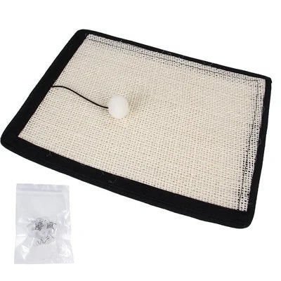 Sisal Cat Scratcher Mat for Sofa - Durable Furniture Protector Pad