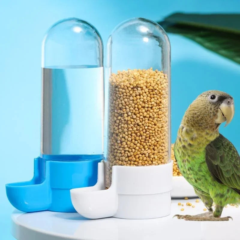 Hanging Pet Bird Feeder Water Dispenser for Parrots Squirrels