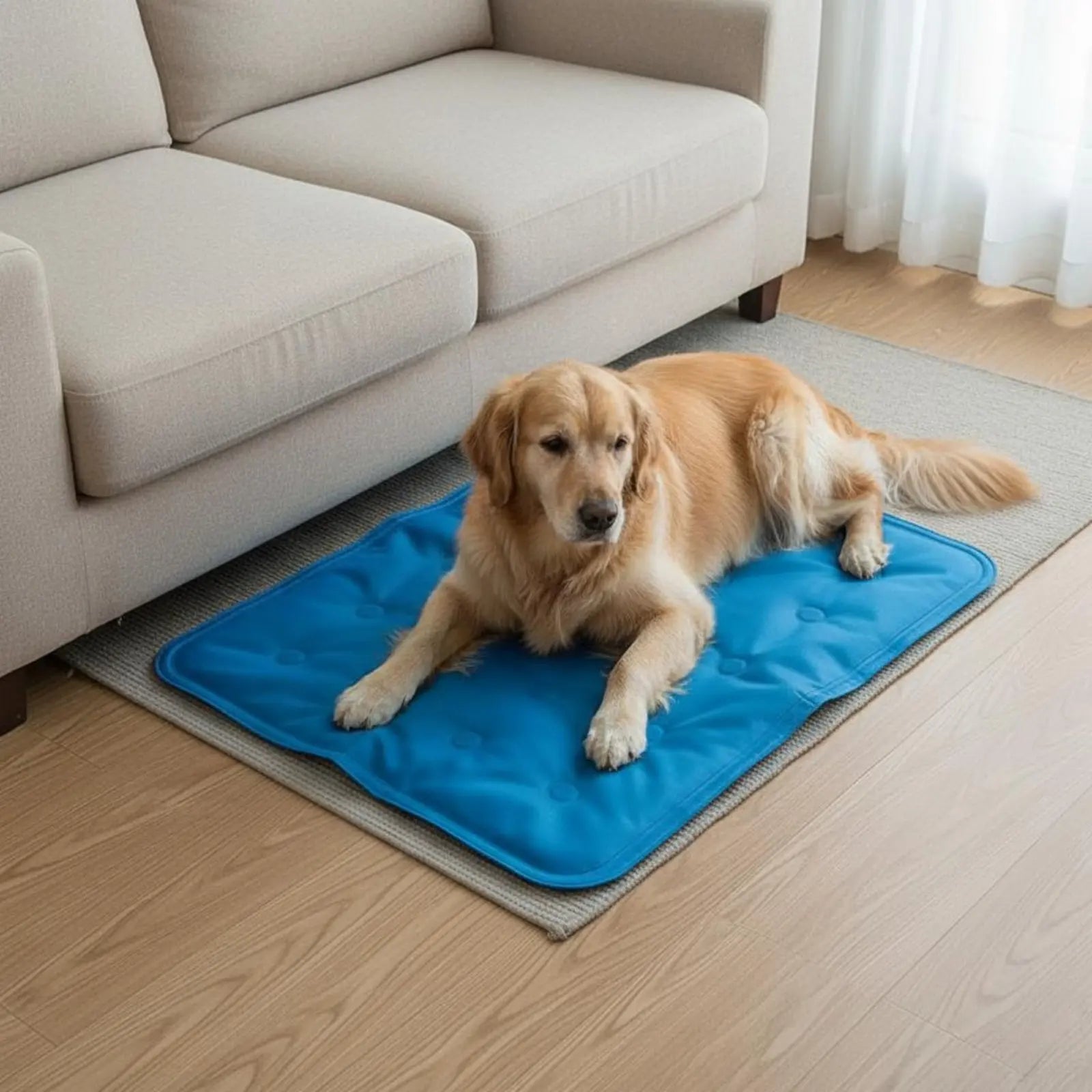 Gel Cooling Mat for Pets Breathable Waterproof Dog Cat Pad