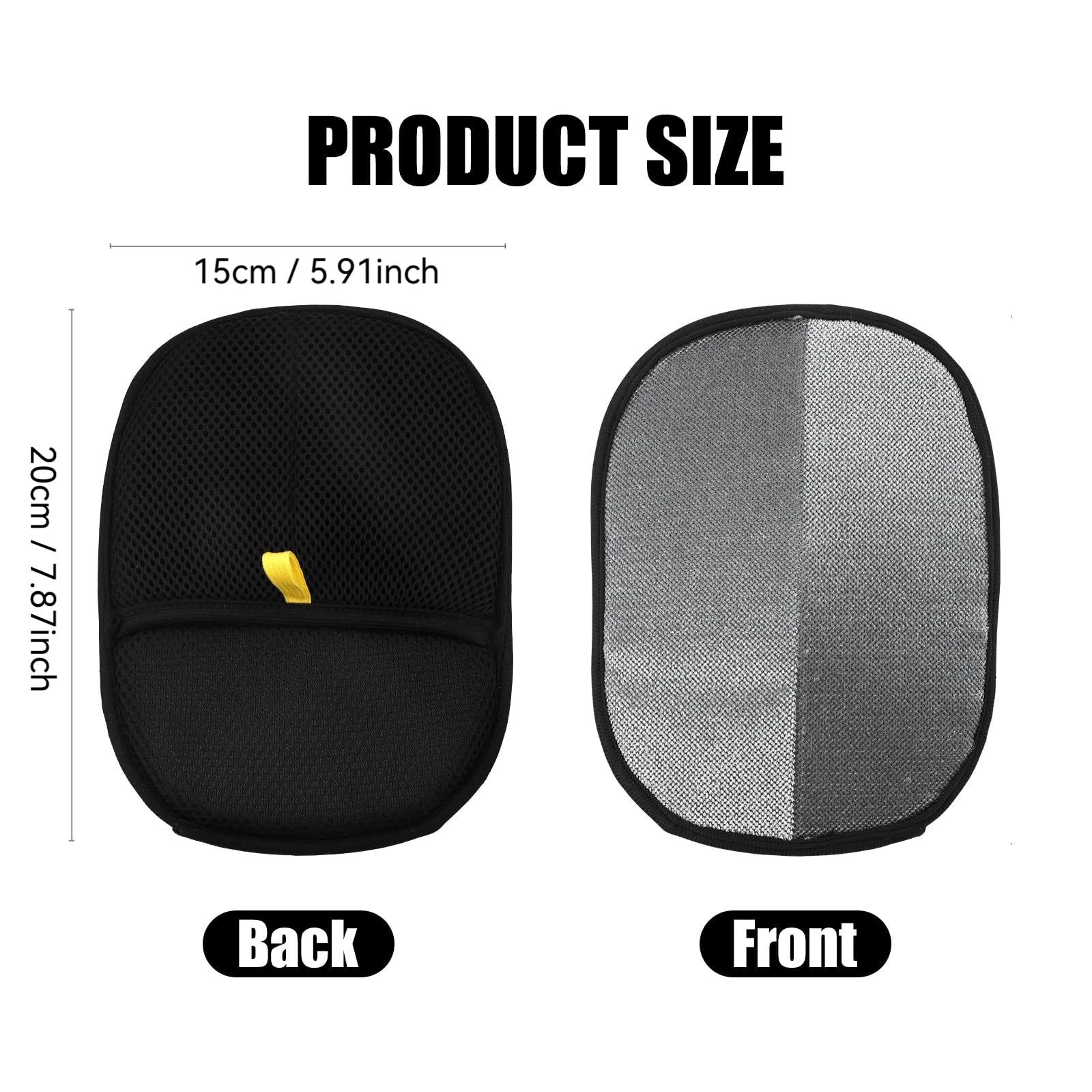 Double-Sided Static Pet Fur Removal Reusable Gloves